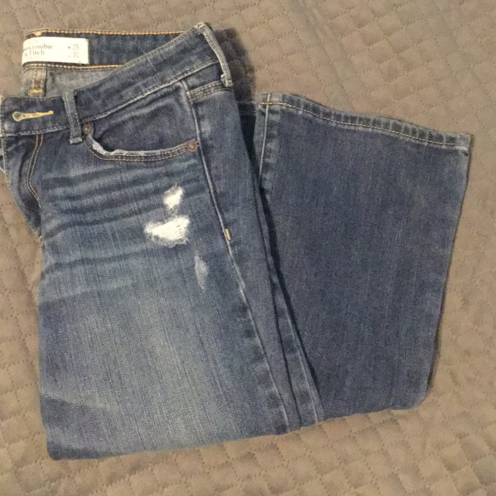 low rise bootcut jeans